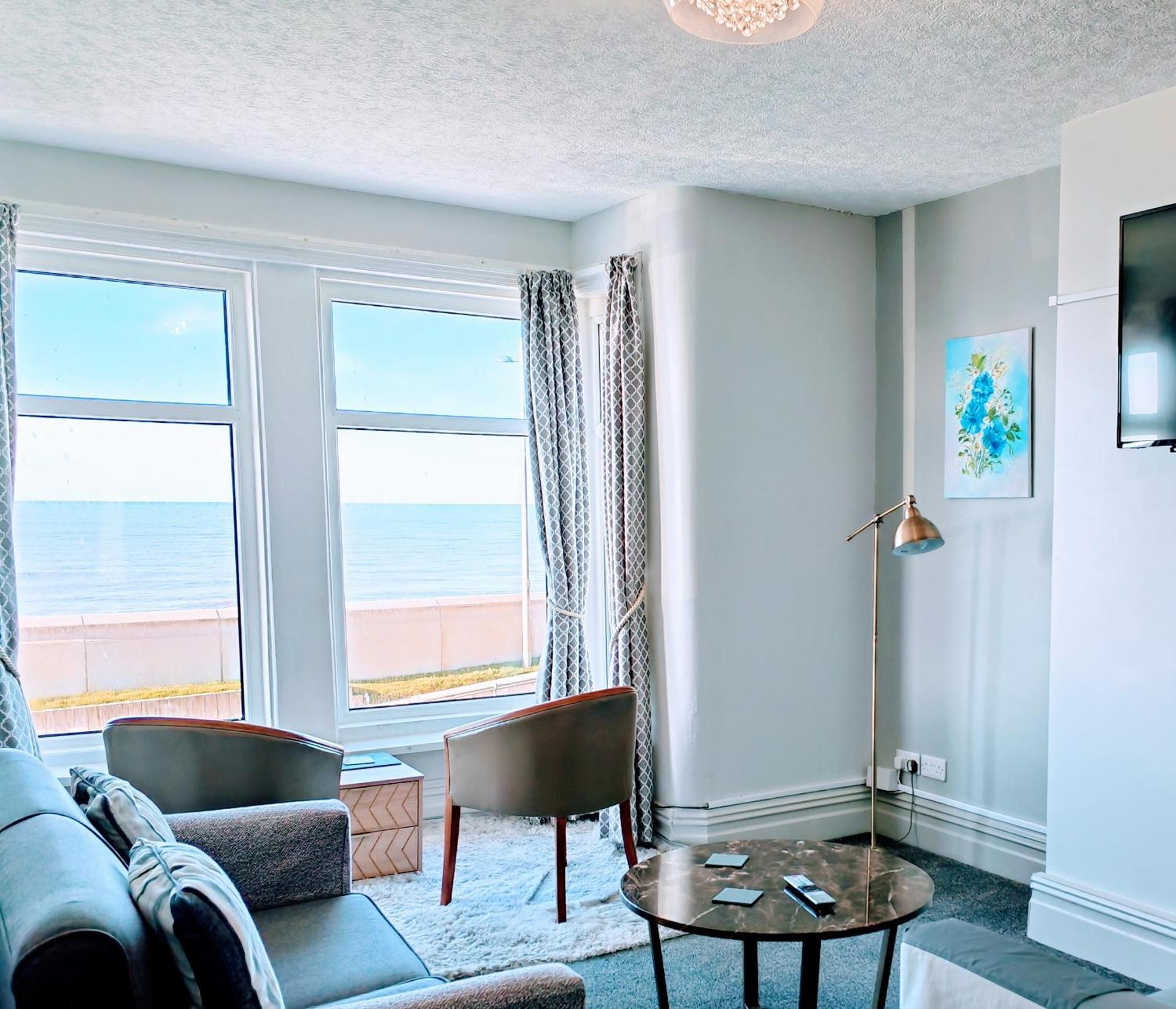 Seahawk Holiday Apartments Cleveleys Luaran gambar